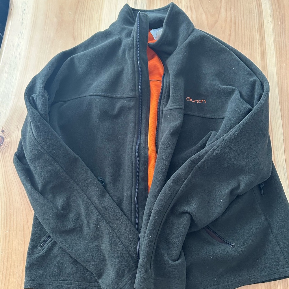 Burton Black and Orange Performance Jacket